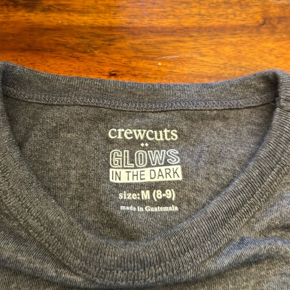 JCREW Crewcuts “spooky” glow in the dark shirt, boys 8/9 - Picture 2 of 2
